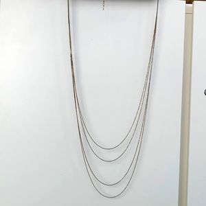 Aldo Multi Strand Very Long Necklace 22"